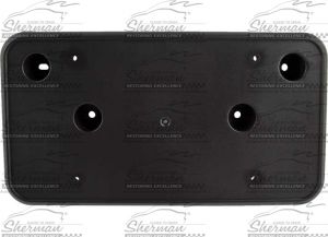 Sherman 714-90LB Front Bumper License Bracket Fits Chevrolet Impala