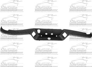 Sherman 332-350 Rear Bumper Step Pad Fits Ram 1500 1500 Classic 2500 CH1191111