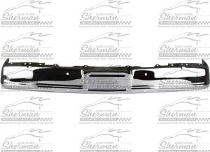 Sherman 899-90-1 Front Bumper Chrome Without Strip Holes Fits GMC C1500 Jimmy