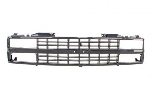 Grille Shell Black Dual Headlight AMD Fits C1500 Blazer X150-4088-21