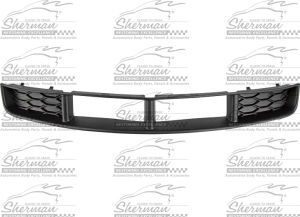 Sherman 475-99B Bumper Front Gray Grille With Air Hole Textured Fits 2005-2009 Ford Mustang FO1036114
