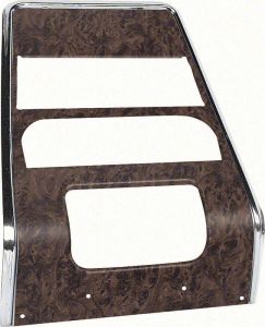 Center Dash Panel Burlwood For models without A/C AMD Fits 1968 Firebird K-K214