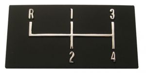 New Console Shift Plate AMD Fits Chevrolet Monte Carlo Chevelle T-4580