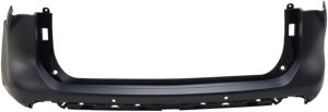 Rear Upper Primered Bumper Cover Fits 2020-2023 Toyota Highlander Limited/Platinum/Hybrid Limited/Hybrid Platinum Models TO1100355