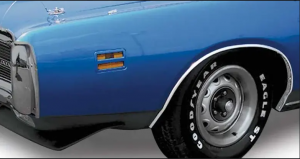 Wheel Openng Moldings 4 Piece Set AMD Fits 1971-72 Dodge Charger K-MN1483