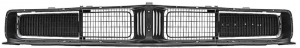 Economy Style Black Grille Set AMD Fits 1969 Dodge Charger X150-2669-2S