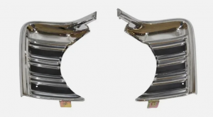 Outer Grille Extensions 2pcs AMD Fits Chevrolet Chevelle Malibu X150-3467-P