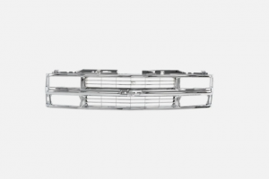 Grille Shell Chrome Composite Headlight AMD Fits Tahoe Blazer K1500 K2500 C2500 C3500 X150-4094-23