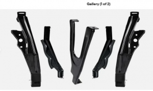 Grille Bracket Kit 5 pcs AMD Fits 1964 Chevrolet Chevy II X152-3064-S