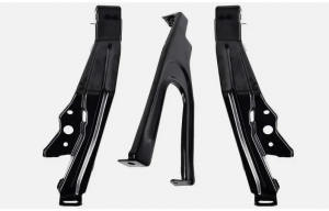 Grille Bracket Kit 3 pcs AMD Fits 1963 Chevrolet Chevy II X152-3063-S