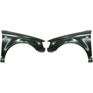 New Front Set of 2 Driver & Passenger Side Fender Fits 06-08 Audi A3 A3 Quattro