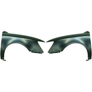 New Front Set of 2 Driver & Passenger Side Fender Fits 06-10 Hyundai Sonata