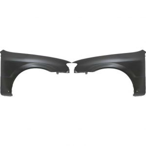 New Front Set of 2 Driver & Passenger Side Fender Fits 2002-03 Mazda Protege5