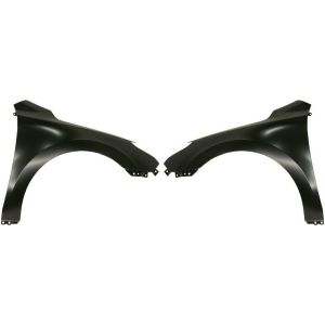 New Front Set of 2 Driver & Passenger Side Fender Fits 2009-2012 Hyundai Elantra