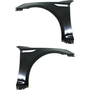 New Front Set of 2 Driver & Passenger Side Fender Fits 2011-2016 Kia Optima