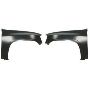 New Front Set of 2 Driver & Passenger Side Fender Fits GMC Envoy Isuzu Ascender