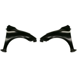 New Front Set of 2 Driver & Passenger Side Fender Fits Mazda 3 Hatchback