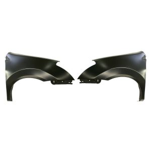 New Front Set of 2 Driver & Passenger Side Fender Steel Fits 08-10 Nissan Rogue