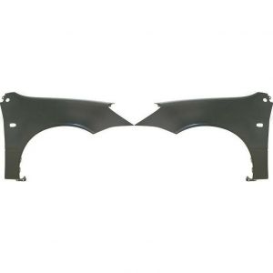 New Front Set of 2 Driver And Passenger Side Fender Fits 04-07 Mitsubishi Lancer