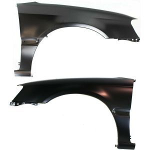 New Front Set of 2 Driver and Passenger Side Fender Fits 2000-2004 Subaru Legacy