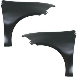 New Front Set of 2 Driver And Passenger Side Fender Steel Fits Dodge Dart
