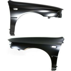 New Front Set of 2 LH & RH Side Fender Fits 1998-2001 Subaru Impreza Coupe