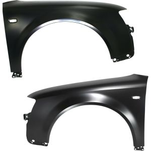 New Front Set of 2 LH & RH Side Fender Fits Audi A4 S4 A4 Quattro