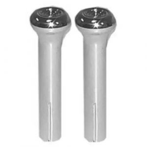 Goodmark Door Lock Knobs Pair Of Chrome With Round Smooth Knobs Fits Camaro GMK402149170P
